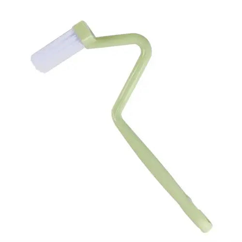 Toilet Cleaning Brush S Shape Portable Wc Scrubber Curved Side Bending