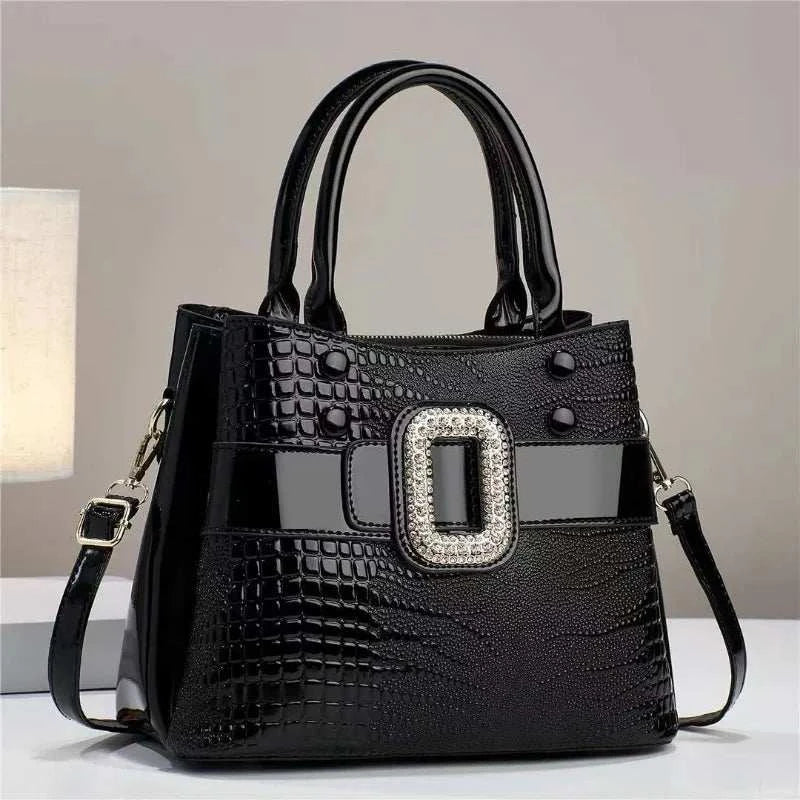 Bright Leather Women's Handbag Shop1102959999 Store