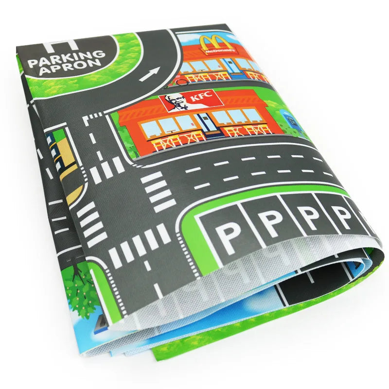 Kids City Map Toys Car Parking Road Map Alloy Toy Model Car Climbing AliExpress