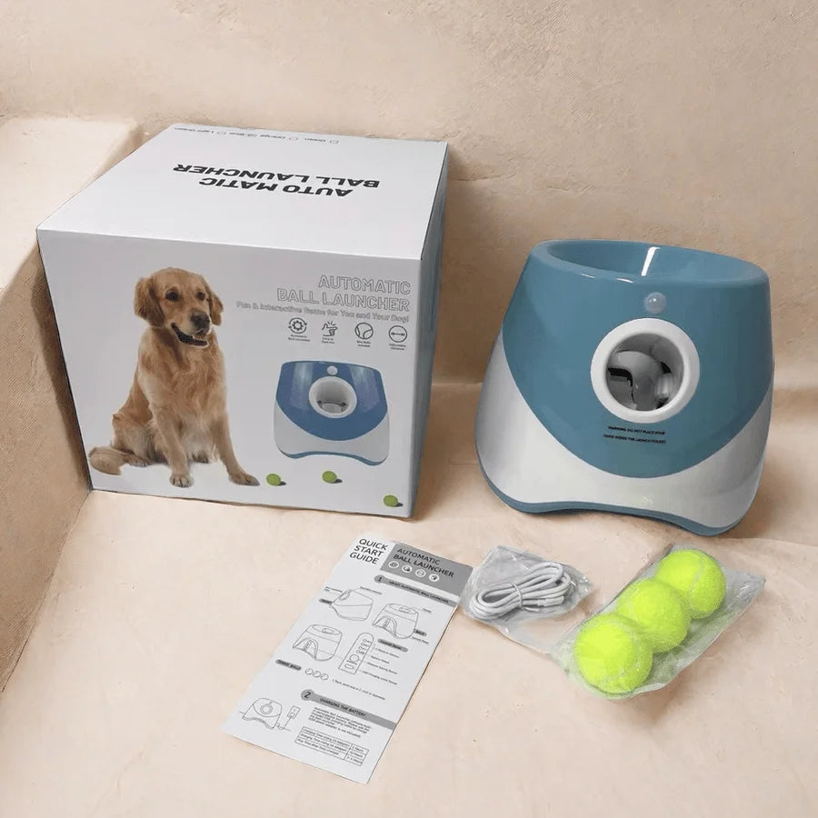 Automatic Dog Launcher for Interactive Play