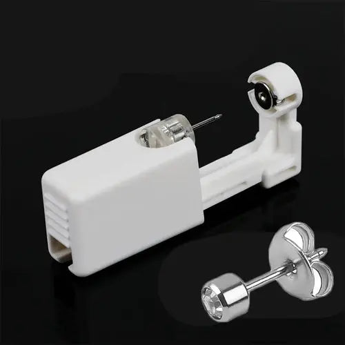 1-4Pcs Disposable Safe Painless Ear Piercing Tool, Healthy Sterile