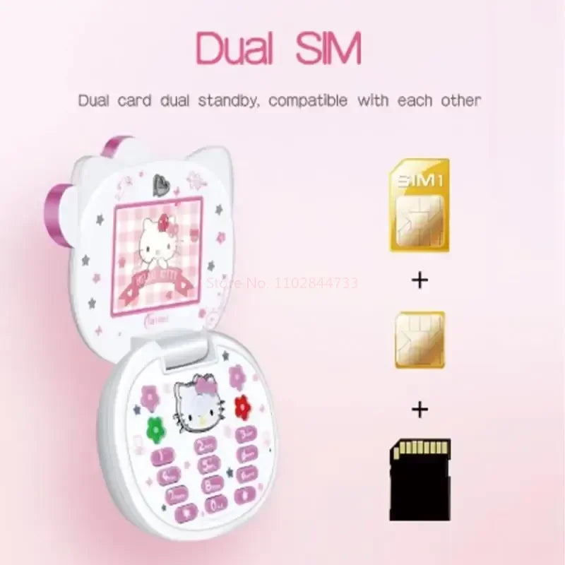 Kitty Flip Phone for Kids – The Purrrfect First Phone!