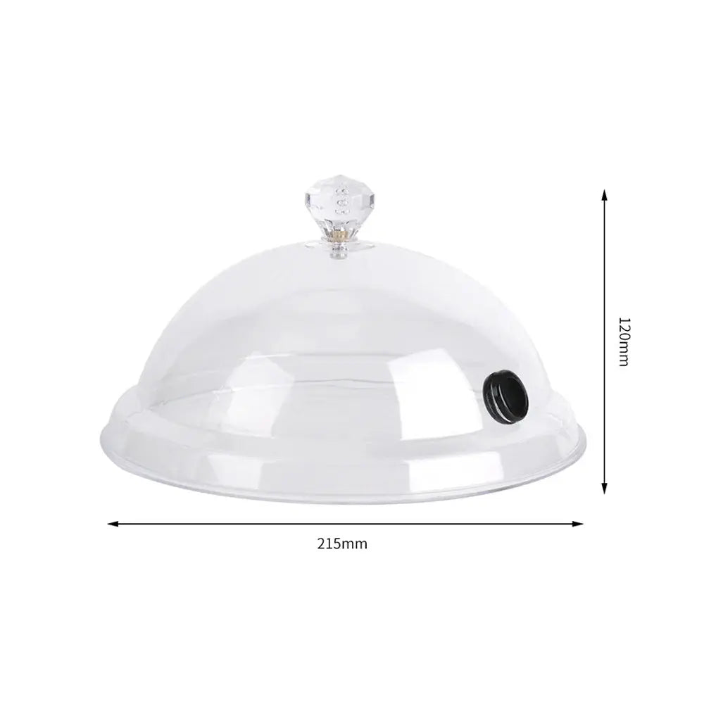 2024 New Home Smoking Dome Cover Kitchen Cooking Smoke Hood Acrylic
