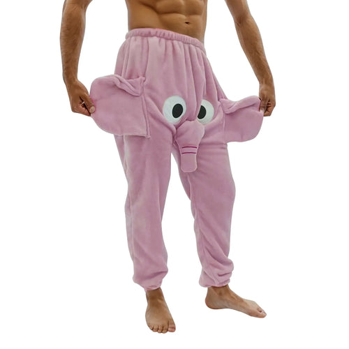 Women Pants Autumn Winter Funny Cute Couple Pajama Pants Squeeze