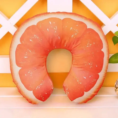 Cute Cartoon INS Style Travel Neck Pillow U-Shaped Panda Rainbow Cloud