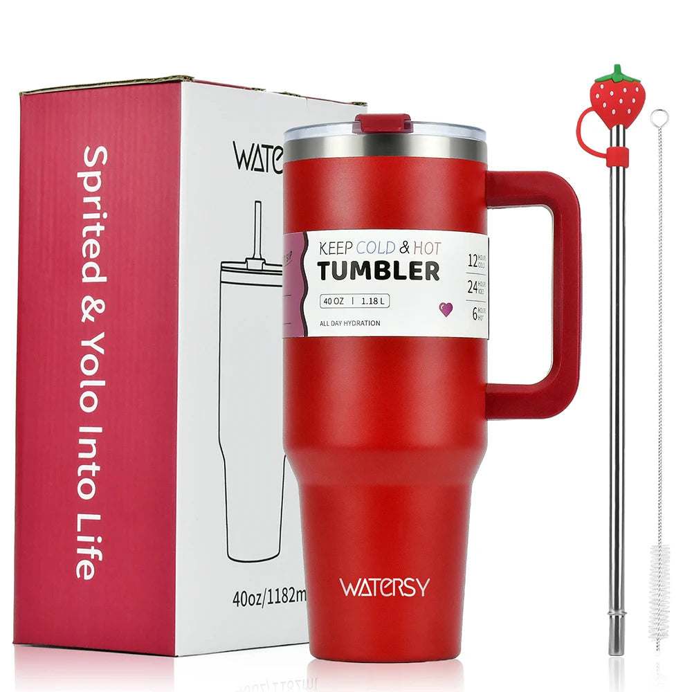ThermoMax 40oz Insulated Mug with Handle™ Watersy Store