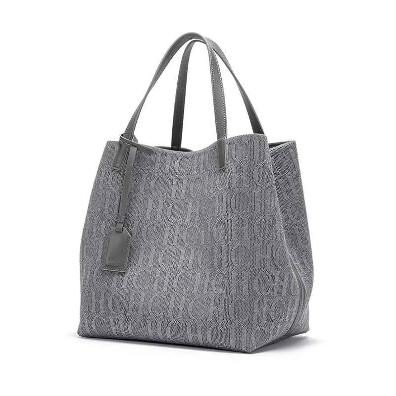 Fashionable Classic New Solid Color Outer Bag Women's Handbag Exquisite Craftsmanship Large Capacity Tote Bag