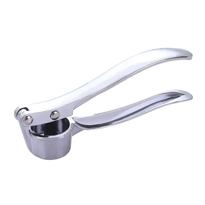 Stainless Steel Garlic Press Crusher Mincer Handheld Garlic Smasher