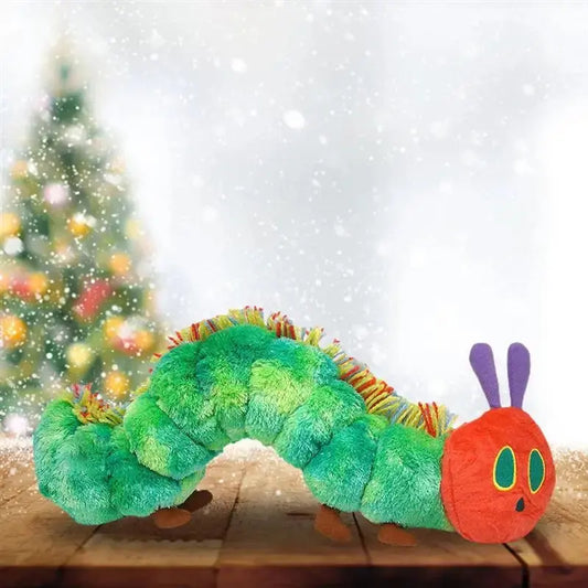 22CM Caterpillar Soft Toy Green Cotton Caterpillar Plush Animal Dolls