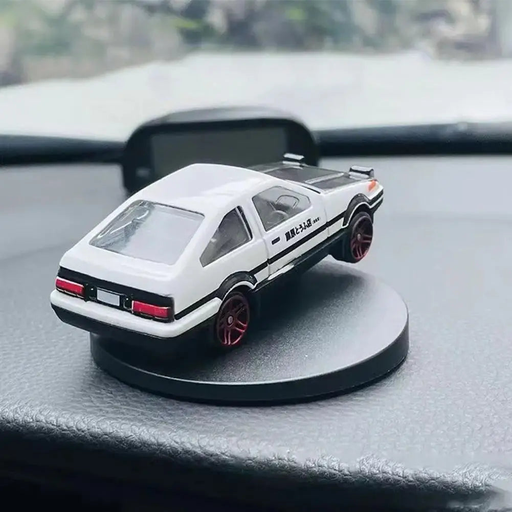 AE86 Drift Legends: Alloy Spin Car Ornament for Car Lovers!