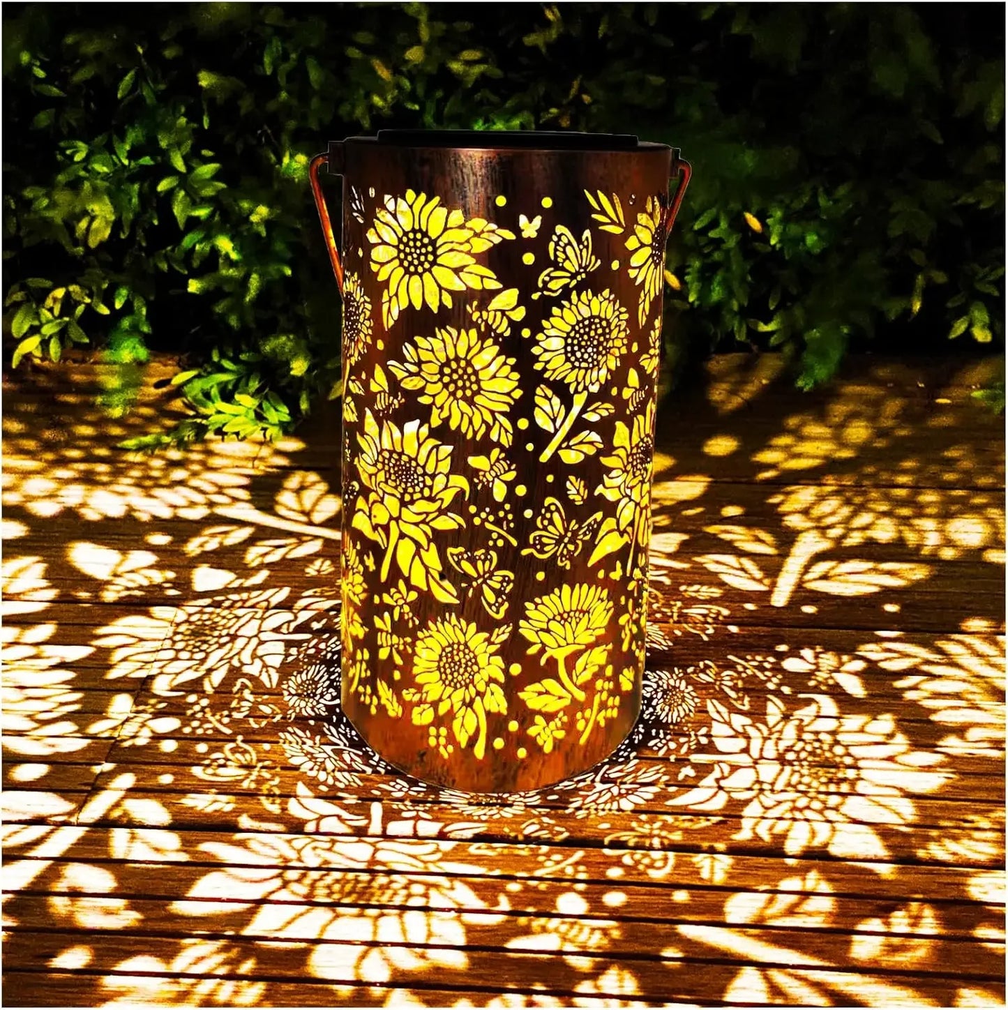 SunBloom™ Solar Lantern 🌻✨ — Colorful Glow, Zero Electricity