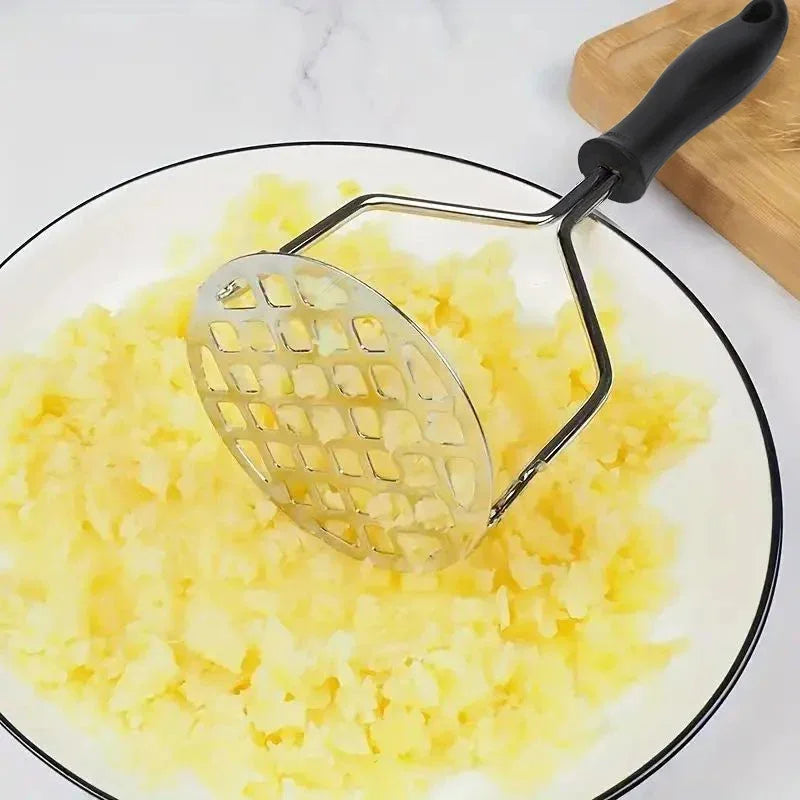 1pc Stainless Steel Manual Potato Ricer Garlic Masher Creative