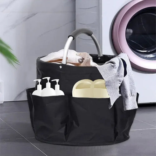 Outdoor Collapsible Large Capacity Picnic Basket Fabric Oxford Travel