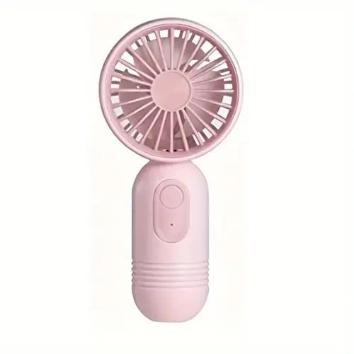 Mini Handheld USB Rechargeable Fan - 3 Speeds, Portable & Lightweight