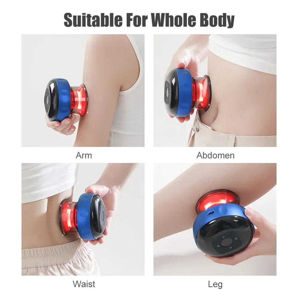 Professional Suction Cup Massager Electric Vacuum Cupping Therapy Gua