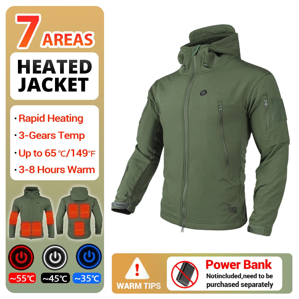 Stay Warm, Hunt Longer – Ultimate Heated Hunting Jacket HEROBIKER Official Store