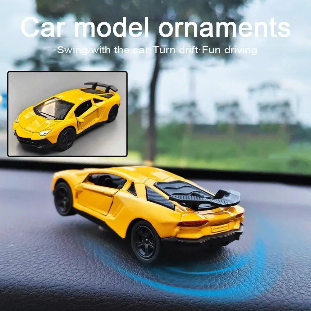 AE86 Drift Legends: Alloy Spin Car Ornament for Car Lovers!