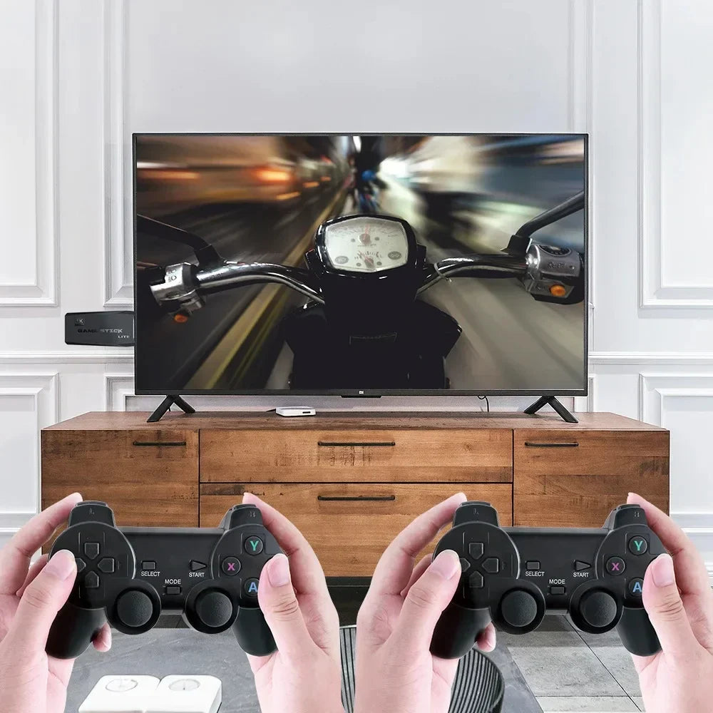 M8 4K HD Game Console – 64GB 20,000+ Built-in Games PS1 & GBA Support 2.4G Wireless Controllers SZ-Shangqi01 Store