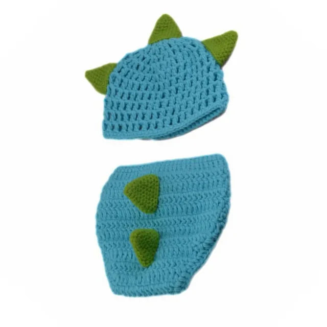 Animal Style Newborn Baby Crochet Halloween Costumes Photography Props Handmade Knit Mickey Outfit Sleepy Owl Frog Baby Gift South Bay Evans General Store