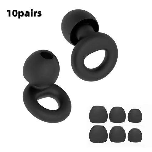 HUAK Quiet Ear Plugs for Noise Reduction – Super Soft, Reusable