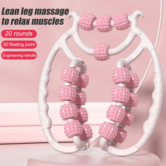 Newest 20 Wheel Annular Leg Clamp Massager Anti-cellulite Massager AliExpress