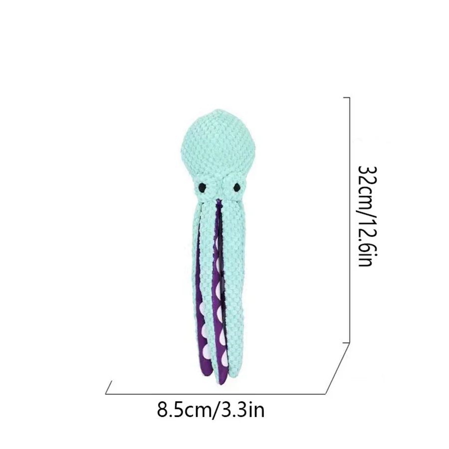 The Ultimate Plush Octopus Toy for Dogs: Soft, Squeaky, and Irresistible!