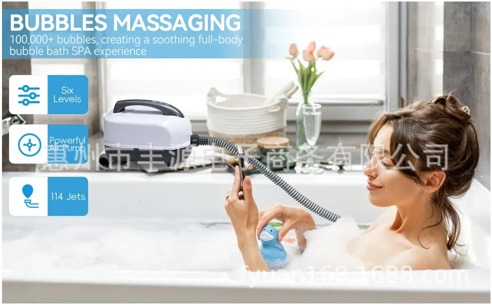 Bubble Bliss: Spa-Like Massage at Home