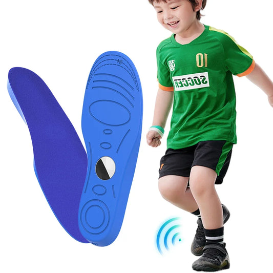 Insoles for Airtag Tracking Devise Hidden Holder Comfortable Securely Mounted Shoe Inserts Tracker Insoles for Kids and Seniors
