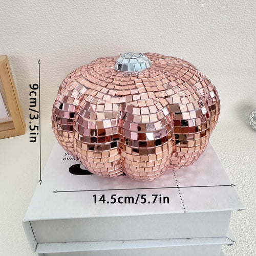 2 Size Disco Pumpkin Home Decorations Gift For Friend Bar Party