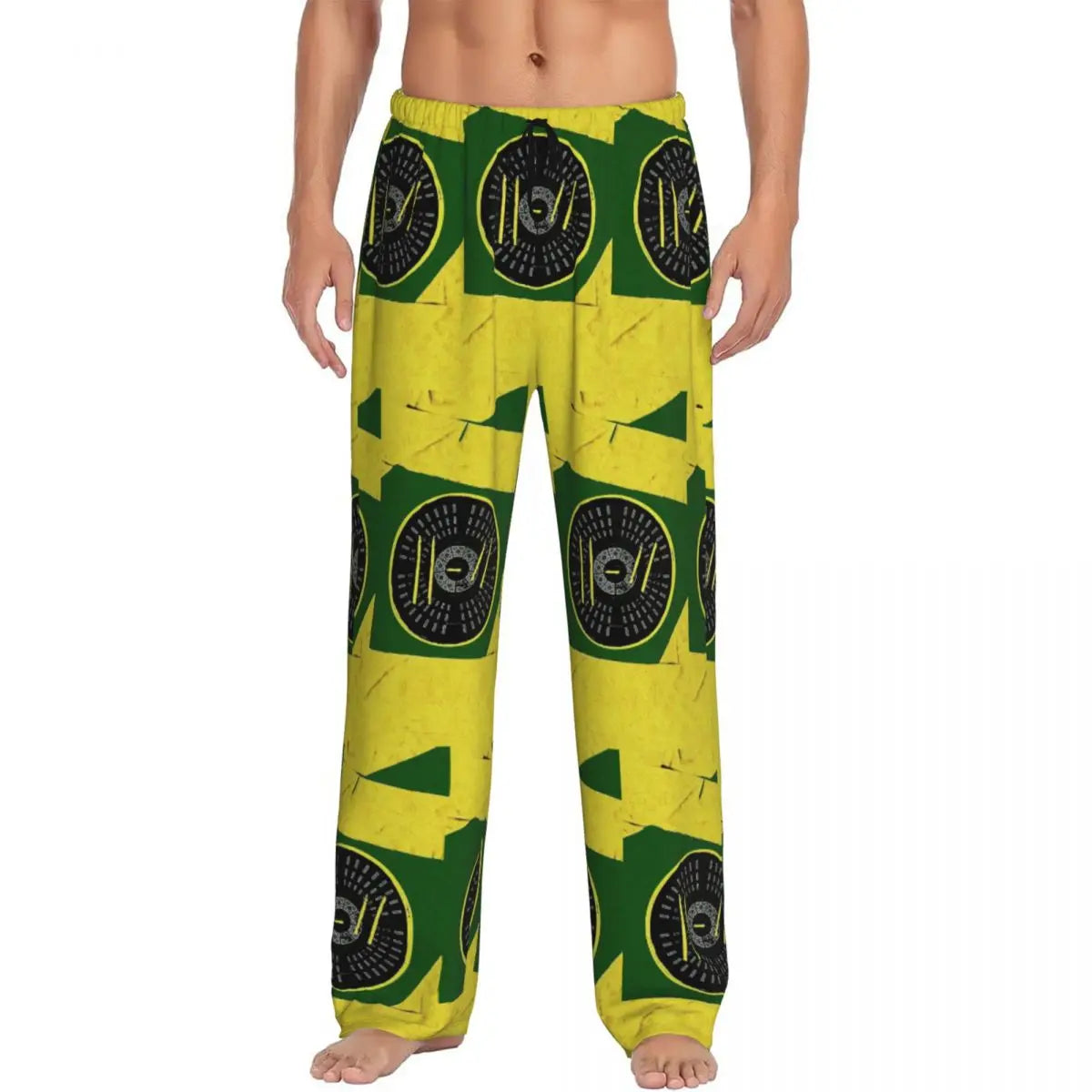 Custom T-Twentys One P-Pilots Rock Logo Hot Pajama Pants Men's Lounge Sleep Stretch Sleepwear Bottoms with Pockets
