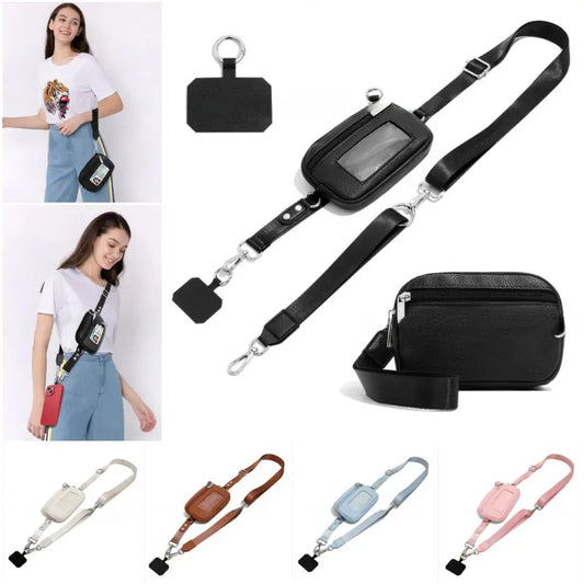 FlexiSecure Phone Wallet Strap – Adjust & Go with Confidence