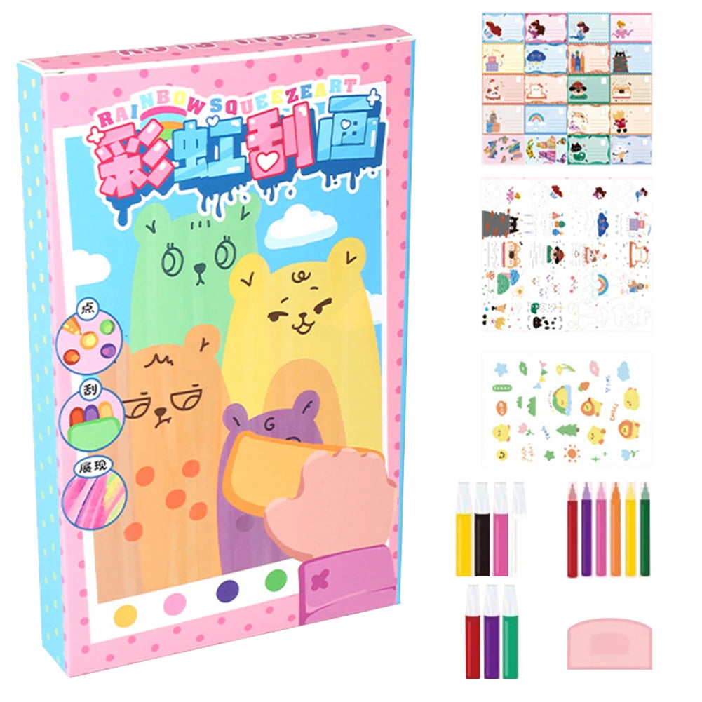 ColorBurst Scratch Kit – Create, Reveal, Amaze! Ever Prosperity Store Store