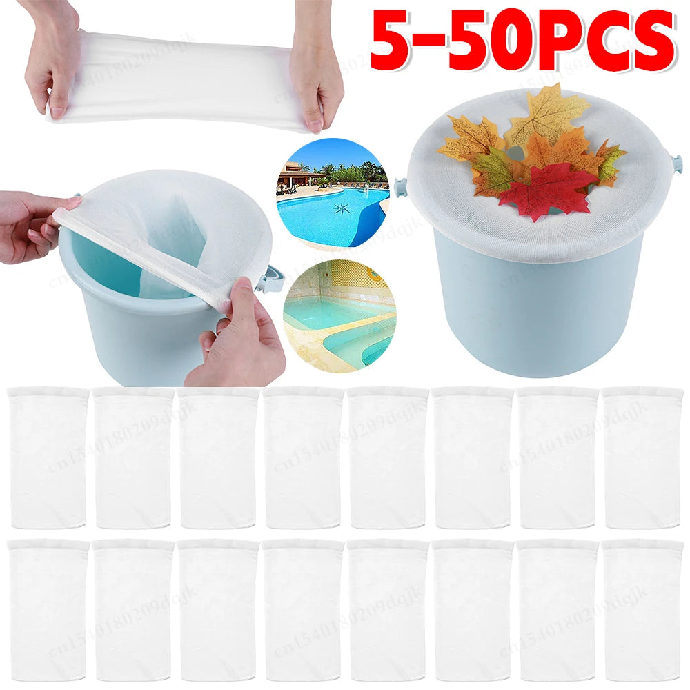 Trap Debris: Skimmer Basket Socks for Clean Pools
