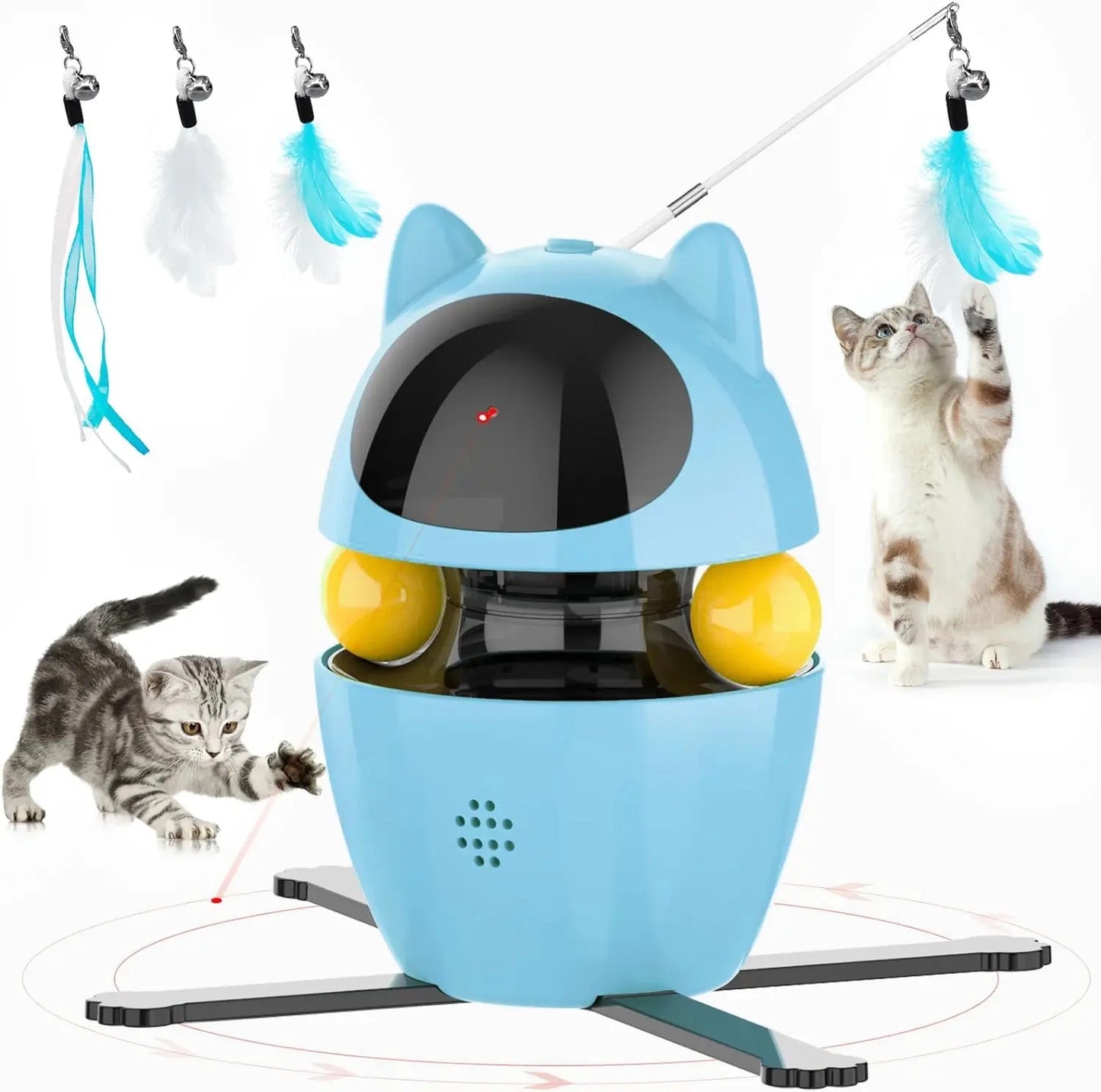 PawGlow 3-in-1 Cat Toy – Chase, Pounce & Play! Shop1103260006 Store