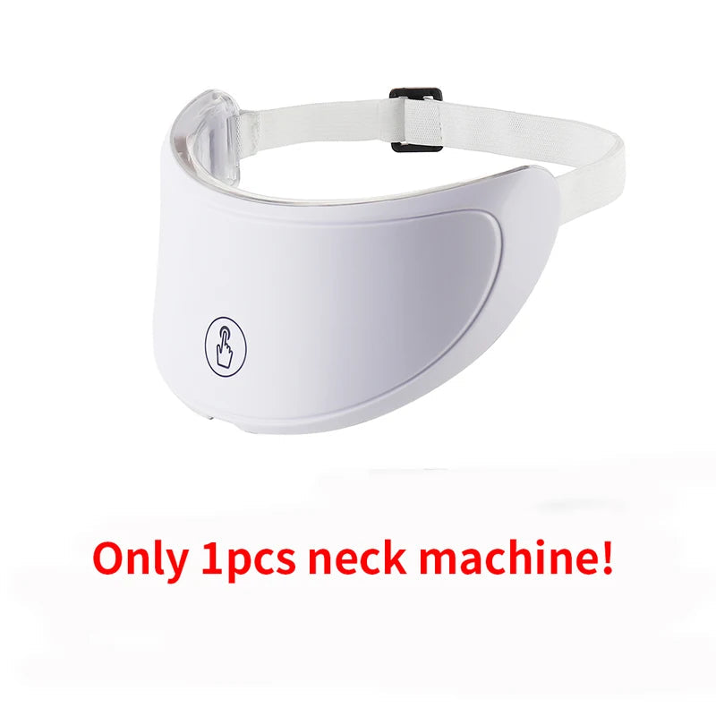 7 Colors LED Facial Mask with Neck Red Light Therapy Mask – Skin Tightening, Lifting & Anti-Aging Stone's Store