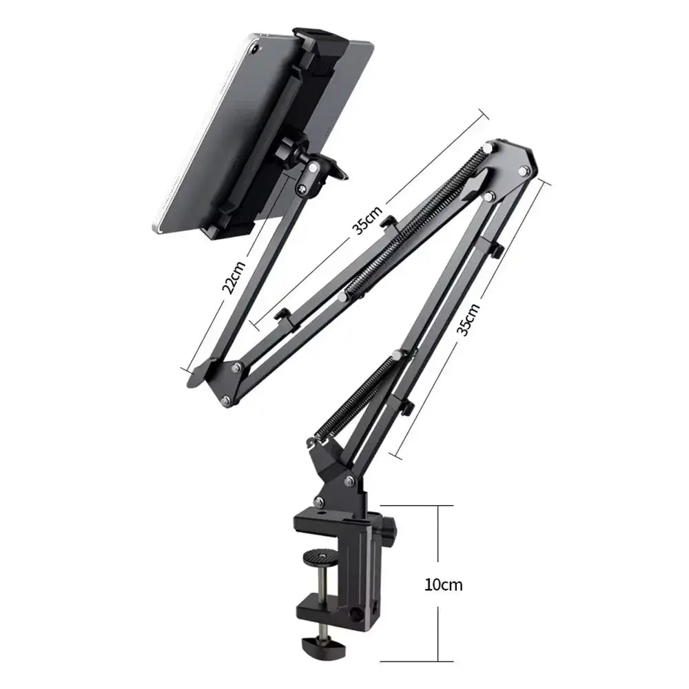 Universal Tablet Stand Clip Lazy Bracket Flexible Articulating