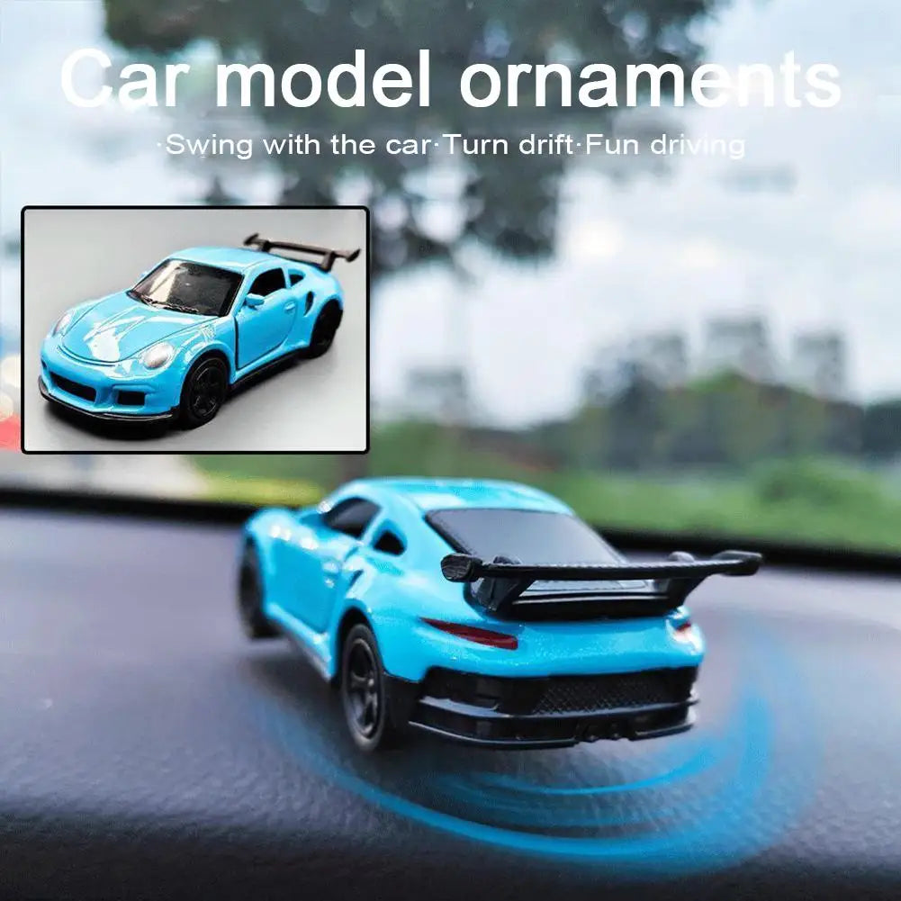 AE86 Drift Legends: Alloy Spin Car Ornament for Car Lovers!