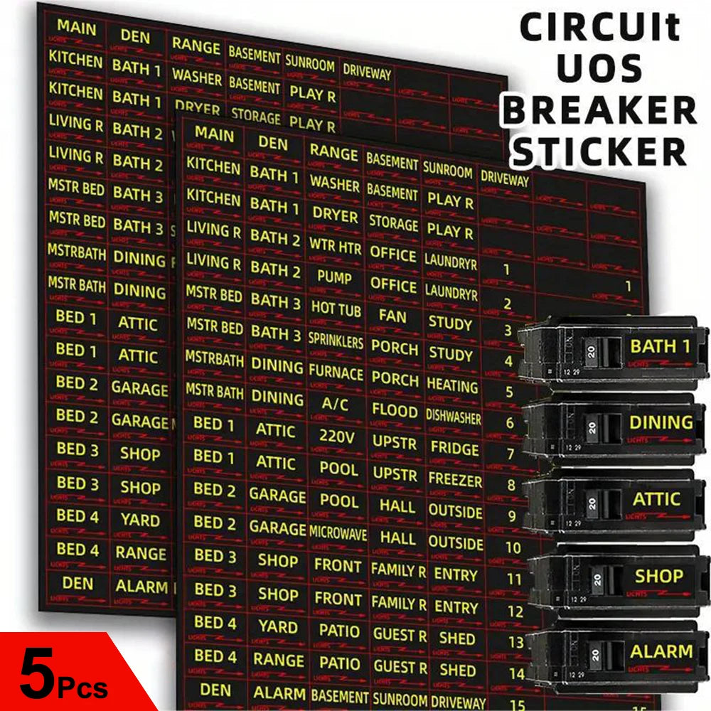 VoltVault Labels – No More Guesswork, Just Flip & Know!