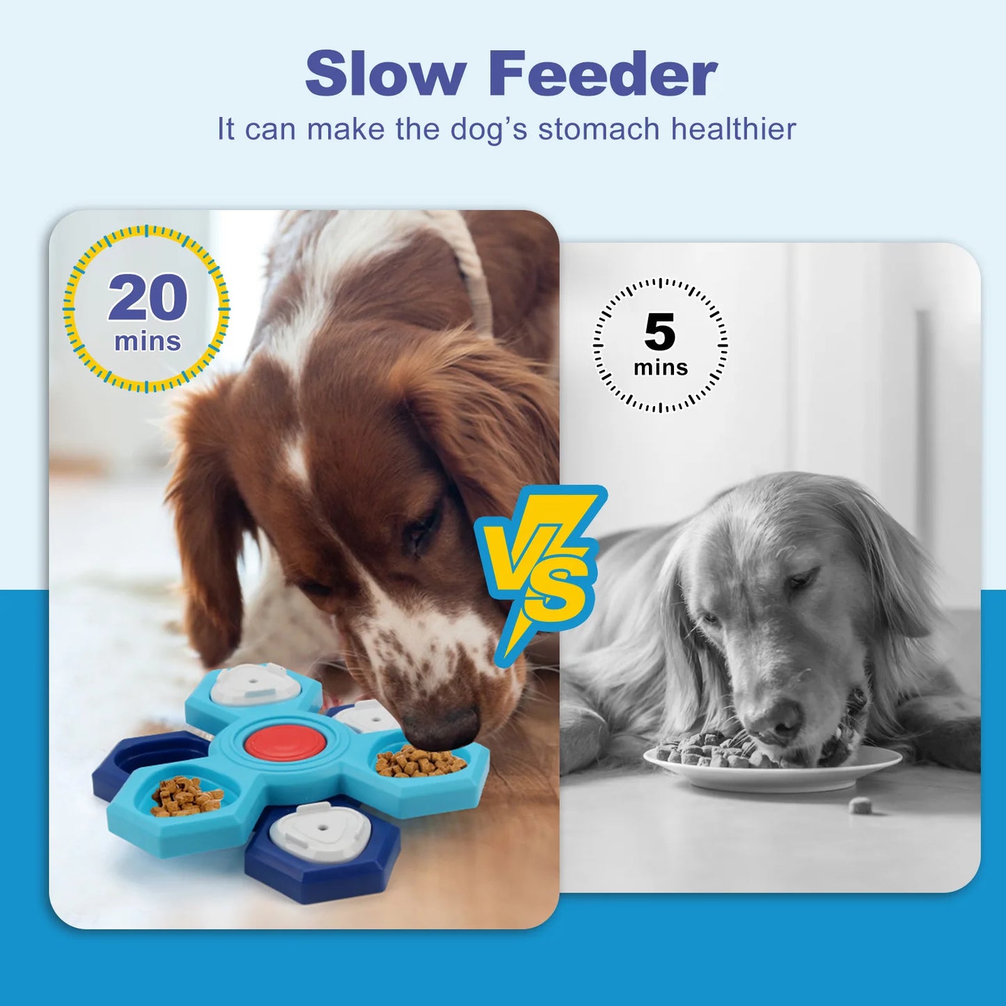 New educational pet toys Multi-layer rotating Turntable Slow food
