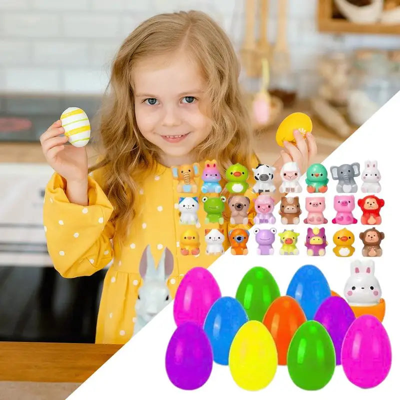 SquishEggs™ Surprise – Prefilled Easter Eggs with Slow-Rise Squishy Toys