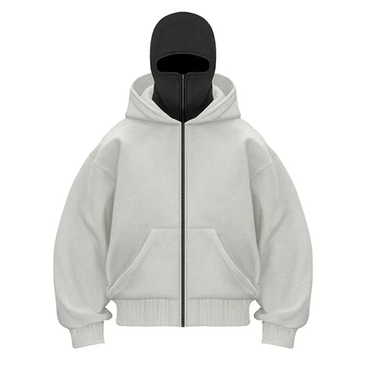 Y2K Gothic Harajuku Double Hat Design Sportswear Winter New Hoodie AliExpress