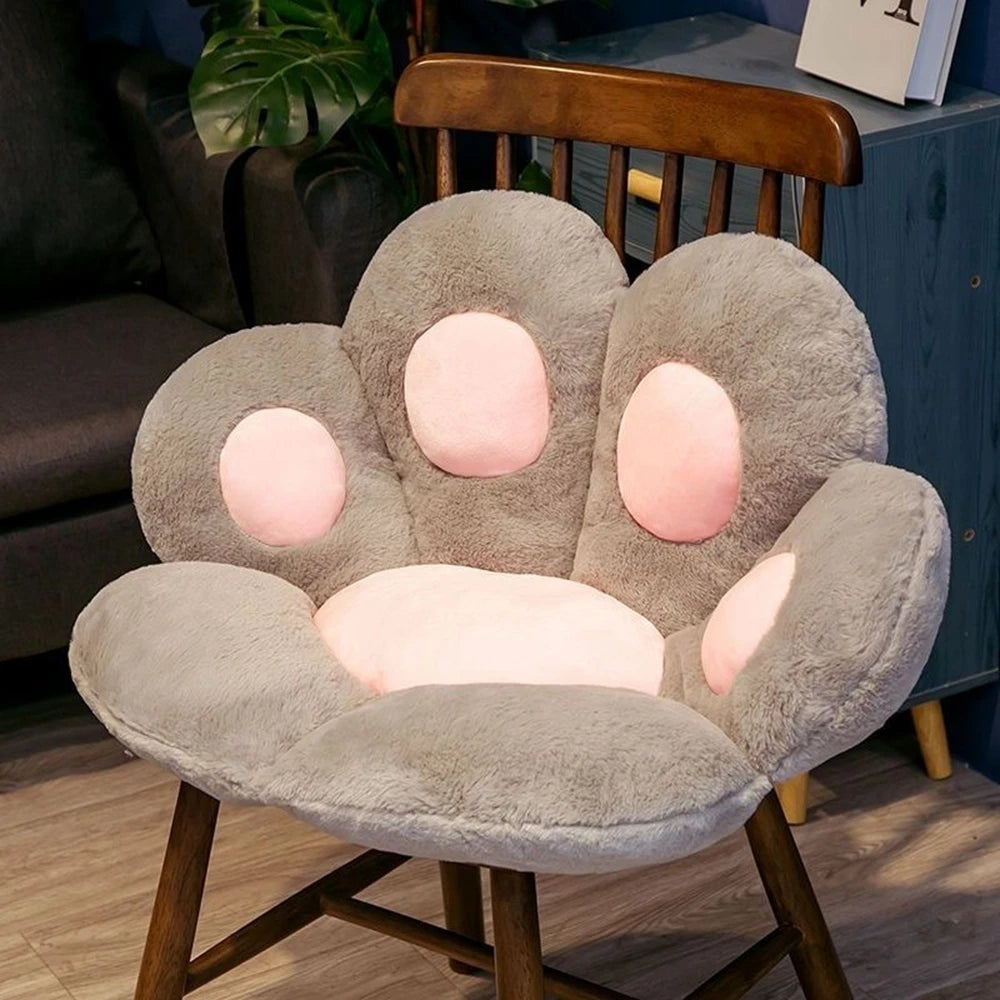 70*60cm Kawaii Cat Paw Plush Toys Cute Soft Stuffed Floor Cushion Chair Sofa Butt Pad for Home Room Decoration Office Nap Dolls Shop1103135394 Store