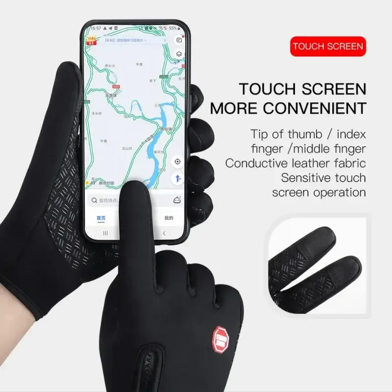 Autumn Winter Motorbike Gloves Women Windproof Anti-slip Touchscreen AliExpress