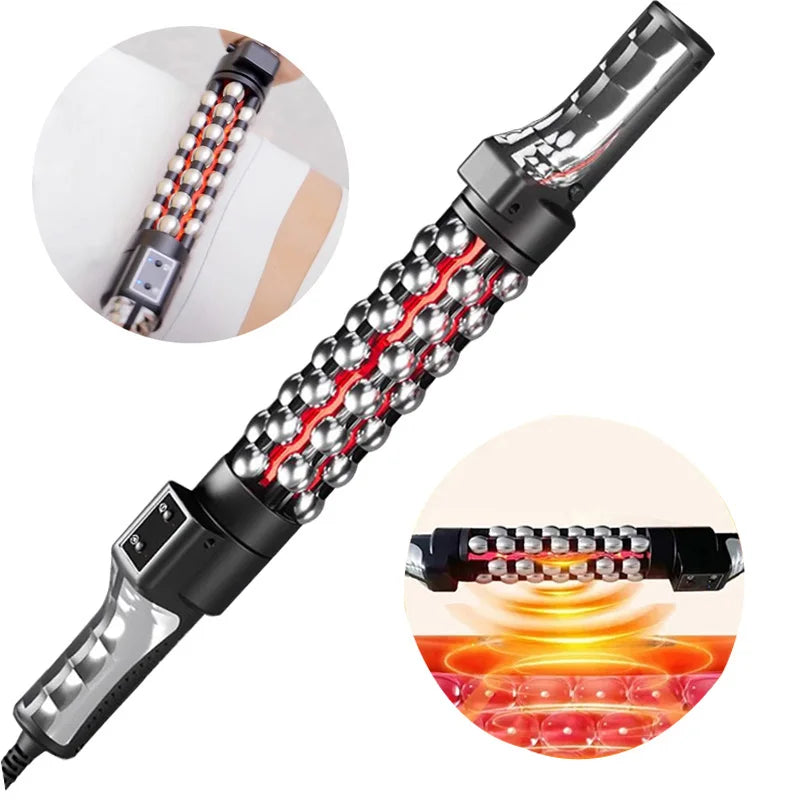 New 36W Relaxed Red Light Heated Massage Device Roll Massager 360°