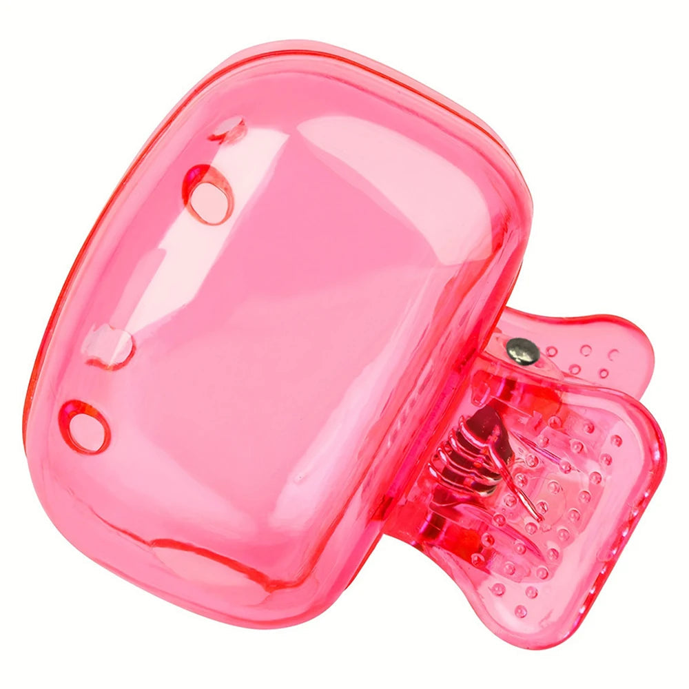 Travel Toothbrush Head Covers Toothbrush Protector Cap Brush Pod Case Protective Portable Plastic Clip For Household Travel Stone's Store