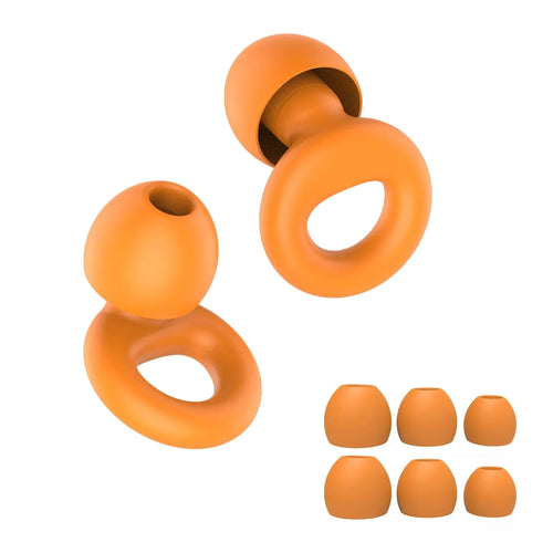 HUAK Quiet Ear Plugs for Noise Reduction – Super Soft, Reusable