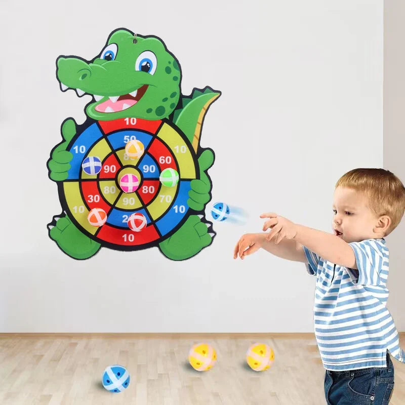 Kids Educational Dart Board Set