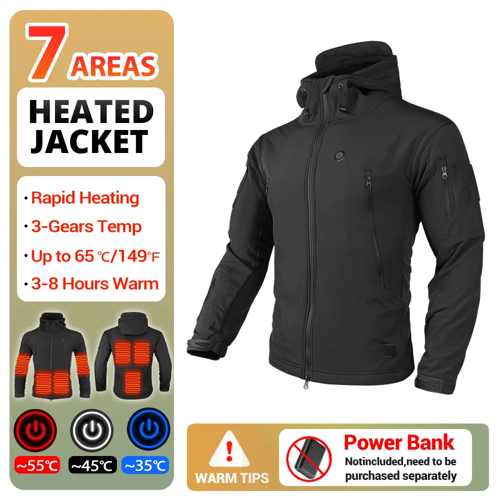 Stay Warm, Hunt Longer – Ultimate Heated Hunting Jacket HEROBIKER Official Store