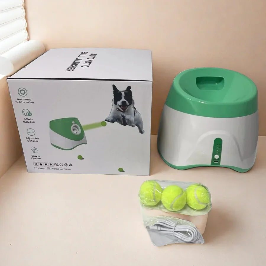 Automatic Dog Launcher for Interactive Play