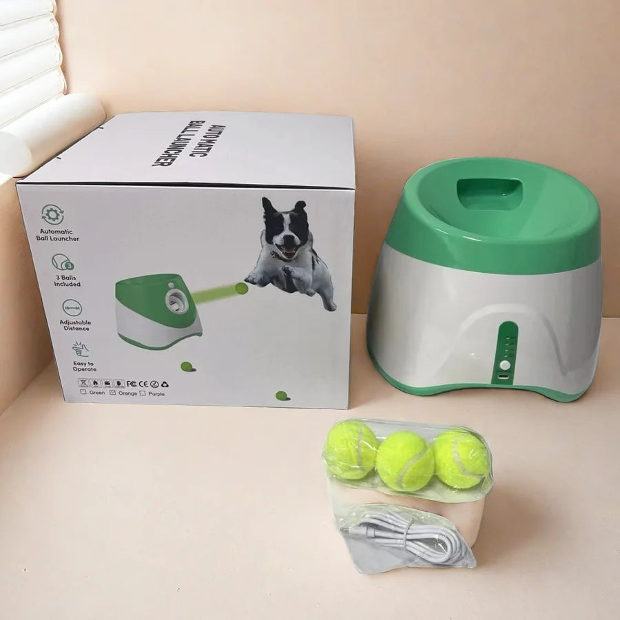 Automatic Dog Launcher for Interactive Play